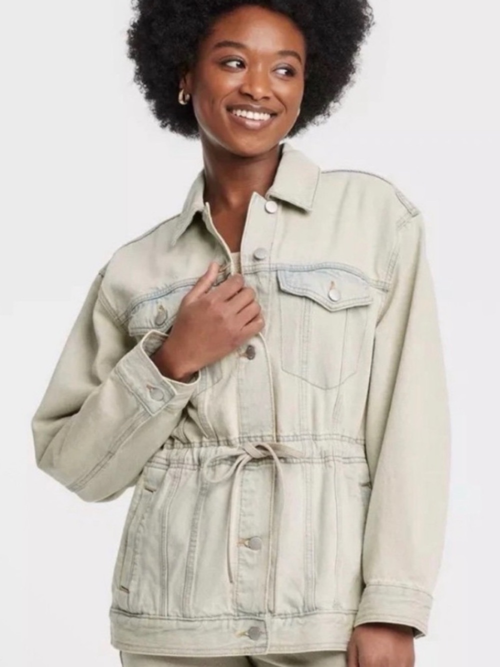 NWOT Universal Thread utility Denim Jacket - Women
